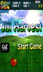 ji ji harvest by cozgames title screen work in progress